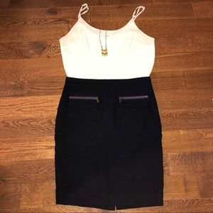 Wool Perfect Skirt Navy